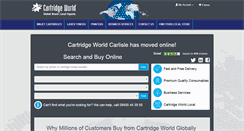 Desktop Screenshot of carlisle.cartridgeworld.co.uk