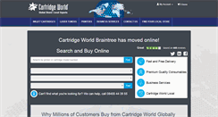 Desktop Screenshot of braintree.cartridgeworld.co.uk