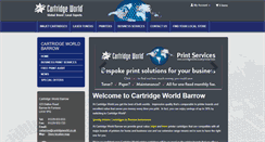 Desktop Screenshot of barrow.cartridgeworld.co.uk