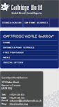 Mobile Screenshot of barrow.cartridgeworld.co.uk