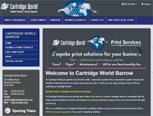 Tablet Screenshot of barrow.cartridgeworld.co.uk