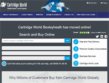 Tablet Screenshot of bexleyheath.cartridgeworld.co.uk